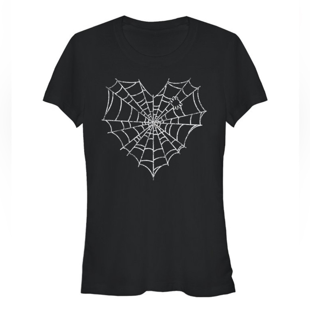 Heart Spiderweb Tee